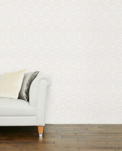 Load image into Gallery viewer, Annecy Dove Grey Floral Wallpaper