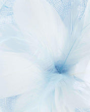 Load image into Gallery viewer, Feather Flower Fascinator