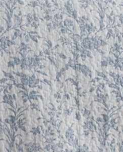 Amberley Soft Blue Quilt Set