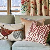 Load image into Gallery viewer, Nigella Truffle Square Velvet Cushion
