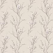 Load image into Gallery viewer, Pussy Willow Natural Wallpaper
