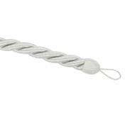 Load image into Gallery viewer, Rope Curtain Dove Grey Tieback
