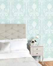 Load image into Gallery viewer, Josette Duck Egg Wallpaper
