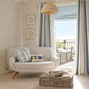 Load image into Gallery viewer, Awning Stripe Seaspray Fabric
