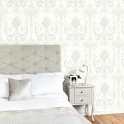 Load image into Gallery viewer, Josette White Wallpaper
