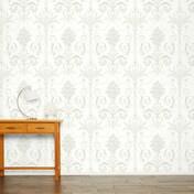 Load image into Gallery viewer, Josette White Wallpaper
