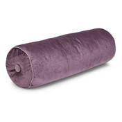 Load image into Gallery viewer, Nigella Grape Velvet Bolster Cushion

