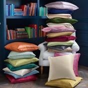 Load image into Gallery viewer, Nigella Copper Square Velvet Cushion

