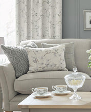 Load image into Gallery viewer, Iona Slate Printed and Beaded Cushion

