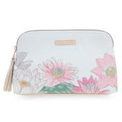 Load image into Gallery viewer, Waterlilies Slim Makeup Bag
