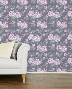 Adeline Graphite Wallpaper