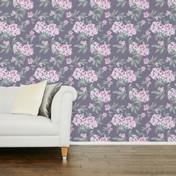 Load image into Gallery viewer, Adeline Graphite Wallpaper
