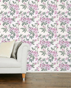 Adeline Dusky Rose Wallpaper