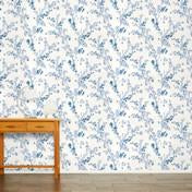 Load image into Gallery viewer, Forsythia Seaspray Wallpaper
