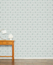 Load image into Gallery viewer, Montague Duck Egg Wallpaper
