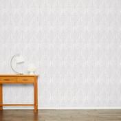 Load image into Gallery viewer, Beaulieu Silver Wallpaper
