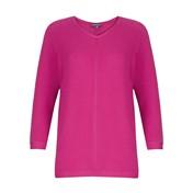 Load image into Gallery viewer, Fuschia Batwing Sweater
