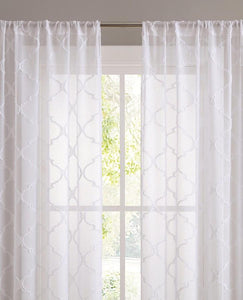 Berwyn Lattice Curtain Panel Pair