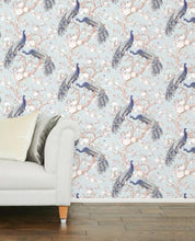 Load image into Gallery viewer, Belvedere Duck Egg Wallpaper
