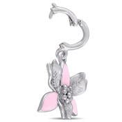 Load image into Gallery viewer, Flower Charm with Pink Enamel
