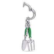 Load image into Gallery viewer, Fork and Trowel Charm
