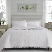 Load image into Gallery viewer, Heirloom Crochet White Quilt Set
