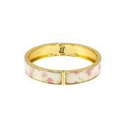 Load image into Gallery viewer, Pink Floral Print Bracelet
