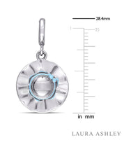 Load image into Gallery viewer, Sun-Hat Charm with Baby Blue Enamel
