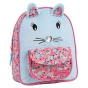 Load image into Gallery viewer, Girl's Blue Critter Cat Mini Backpack
