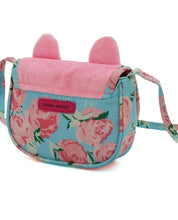 Load image into Gallery viewer, Girl's Pink Critter Cat Crossbody Purse
