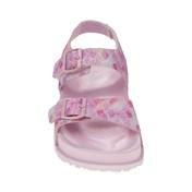 Load image into Gallery viewer, Girls Pink Mermaid Scale Buckle Sandal
