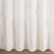 Load image into Gallery viewer, Adelina White Shower Curtain

