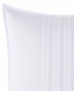 Adley White Applique Square Pillow