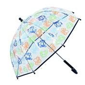 Load image into Gallery viewer, Boy's Clear Multi Transportation Print 17" Umbrella
