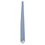 Load image into Gallery viewer, Blue Silver Spot Jacquard Tie
