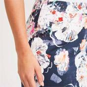 Load image into Gallery viewer, Floral Sateen Skirt
