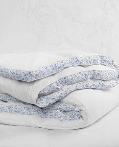 300T Cotton Sateen Blue Duvet Insert