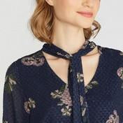 Load image into Gallery viewer, Country Floral Jacquard Blouse
