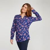 Load image into Gallery viewer, Garden Falling Floral Voile Top
