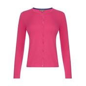 Load image into Gallery viewer, Hot Pink Crew Neck Cardigan
