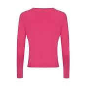 Load image into Gallery viewer, Hot Pink Crew Neck Cardigan
