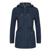 Load image into Gallery viewer, Navy Long Length Rain Coat
