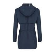 Load image into Gallery viewer, Navy Long Length Rain Coat
