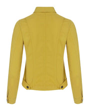 Load image into Gallery viewer, Saffron Stretch Cotton Jean Jacket
