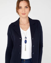 Load image into Gallery viewer, Pastel Stripe Bead Tassel Long Necklace
