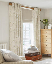 Load image into Gallery viewer, Magnolia Grove Natural Pencil Pleat Ready Made Curtains
