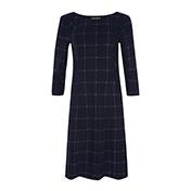 Load image into Gallery viewer, Panelled Check Ponte Dress
