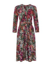 Load image into Gallery viewer, Lobster Clover Print Button Front Dress
