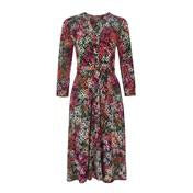 Load image into Gallery viewer, Lobster Clover Print Button Front Dress
