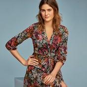 Load image into Gallery viewer, Lobster Clover Print Button Front Dress
